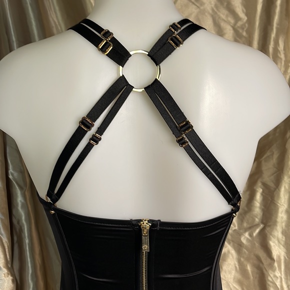 Honey Birdette XS Jimmy Corset and Thong - Picture 3 of 13